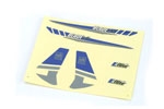 EFLH2230 Decal Sheet, Blue/Silver Graphics: BMCX